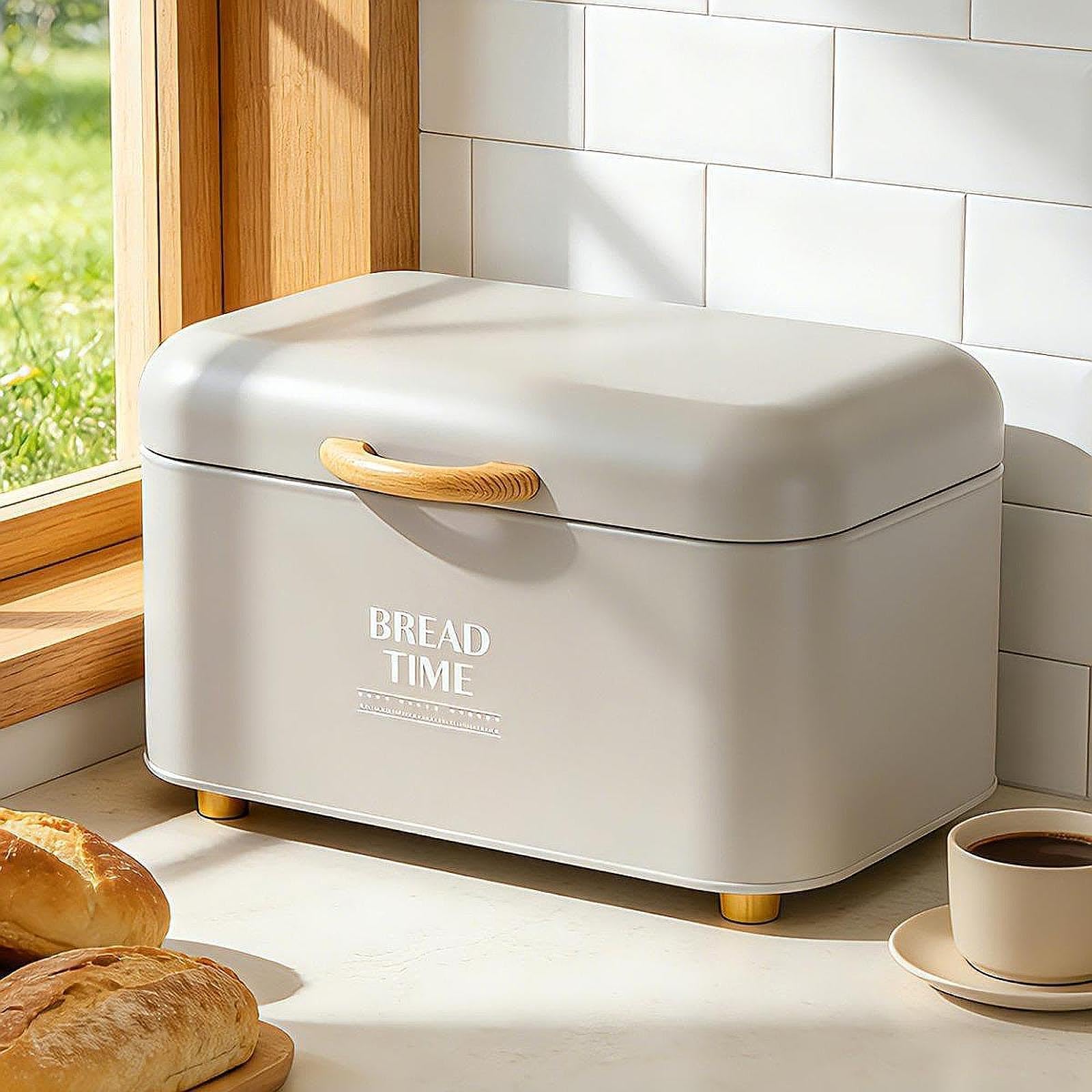 Práctica Y de Calidad para Almacenar Pan, Bagels Y Otros Productos de Panadería.