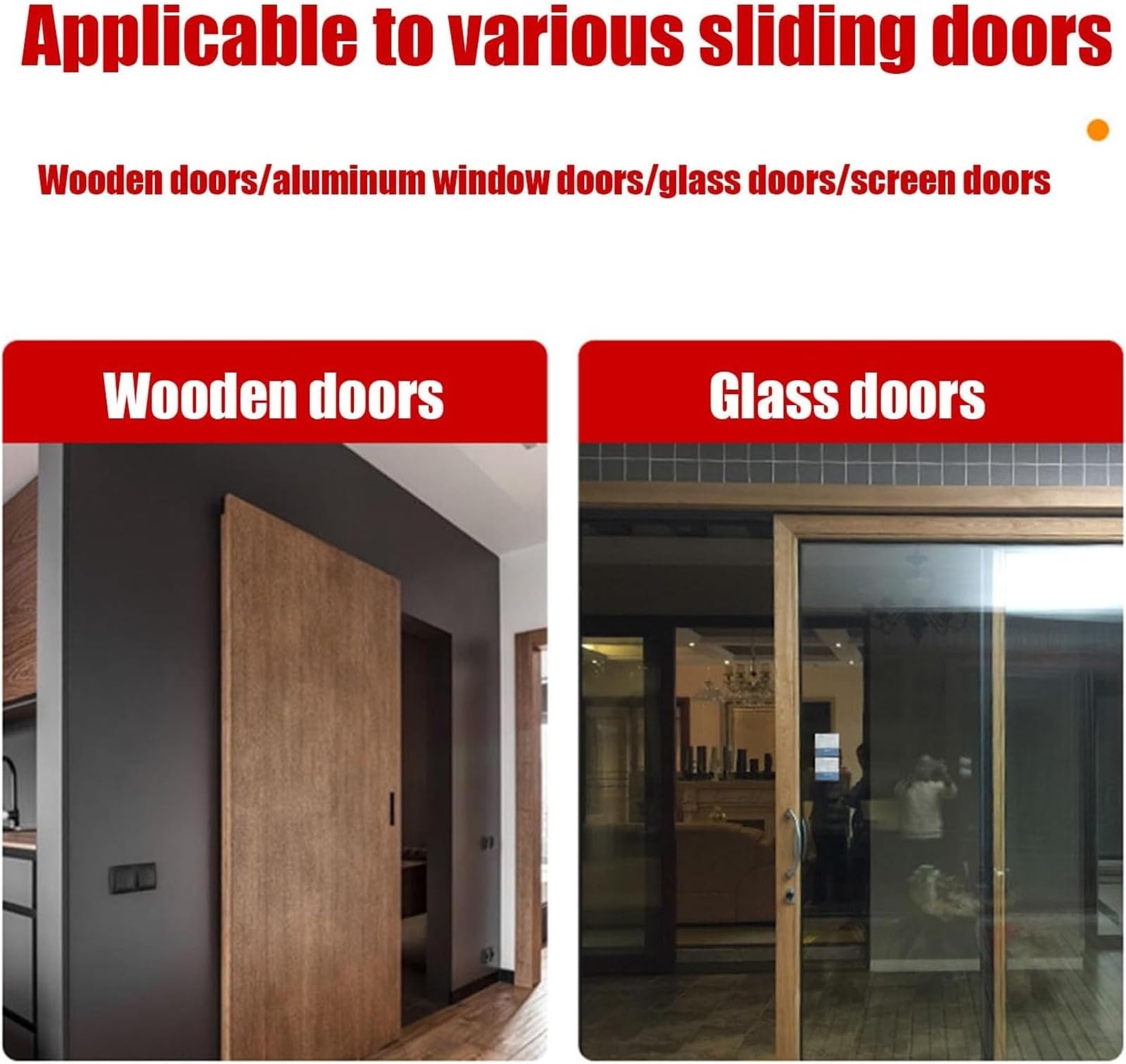 Cierrapuertas automático corredizo para Patio, de aleación de Aluminio, con Velocidad de Cierre Ajustable.