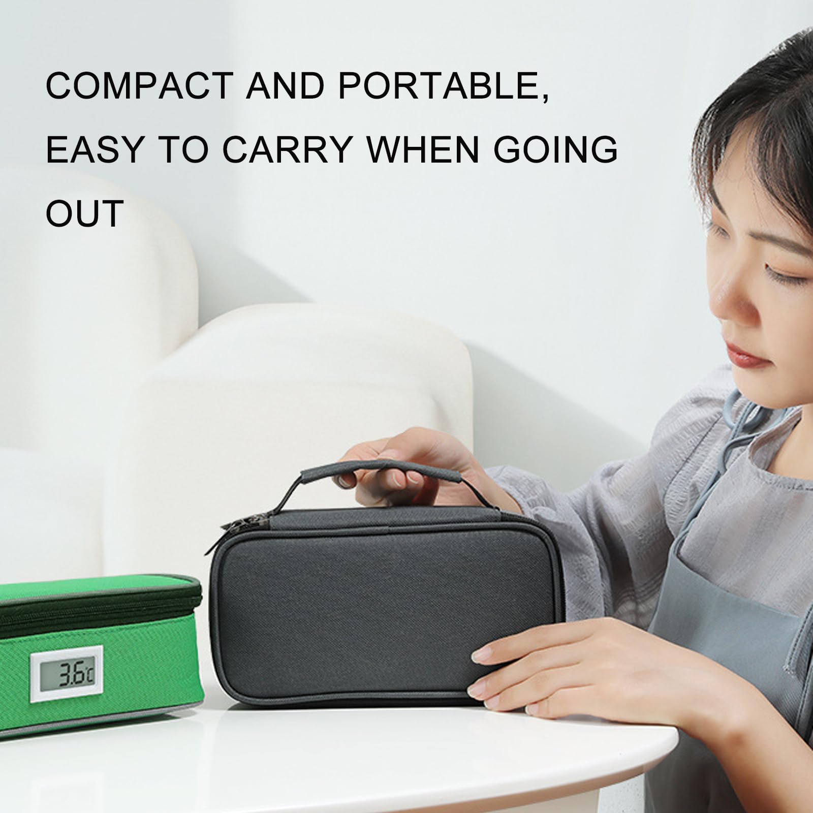 Trasportabile Refrigerato Planner Bag Rivestimento In Alluminio Permanente All'aperto Backpacking Alimentari Shopping Controllo Caldo Spazioso Isolato Planner Per Deperibili