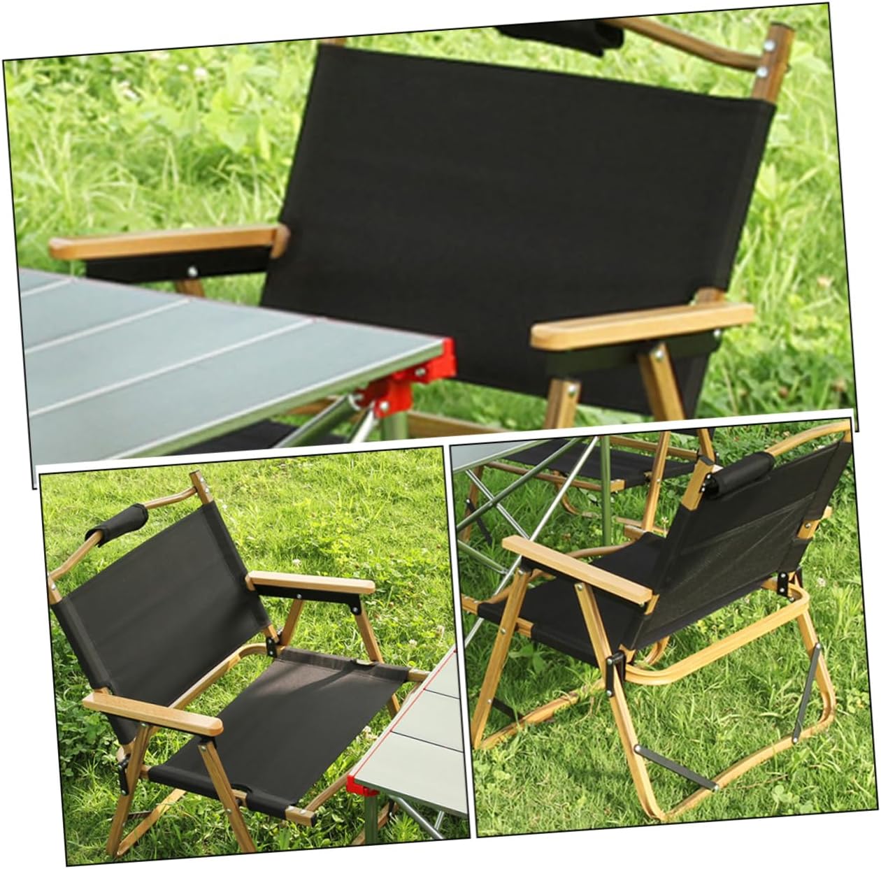 Chair Seat Cover Kit Canvas Replacement Camping Chair Cover Mesh Fabric Easy to Install