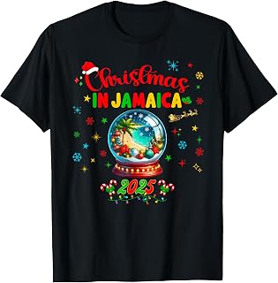 Jamaica Christmas Trip Family Reunion Tropical Montego Bay T-Shirt