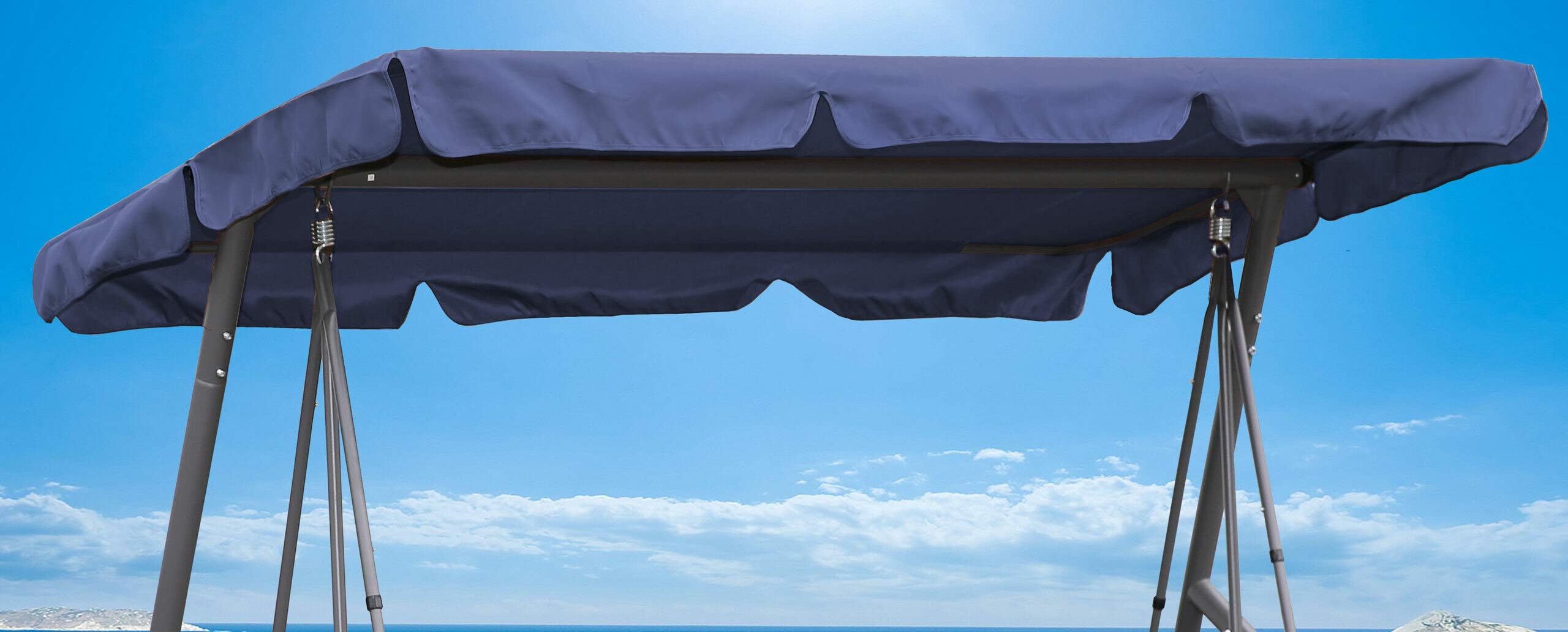 Amazon.de Universal Sonnendach für Hollywoodschaukel DachPlane für