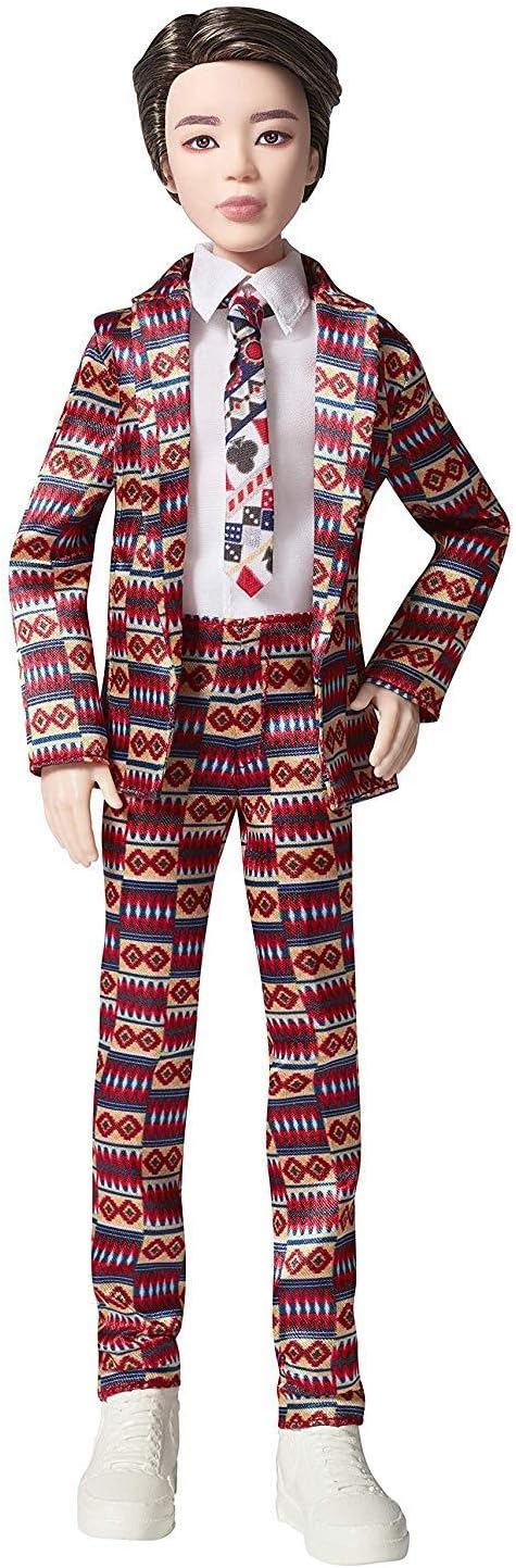 Mattel BTS 11-in Jimin Fashion Doll, Based on Bangtan Boys Global Boy Band, Highly Articulated Figure, Toy for Boys and Girls Age 6 and Up, GKC93