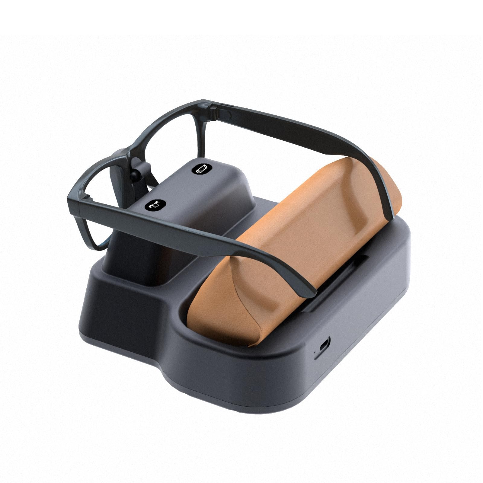 V2 Improved Charging Dock & Organizer, Compatible with Meta Smart Glasses (Gen 1 & Gen 2), Simultaneously Charges Glasses and Battery Case-image-47