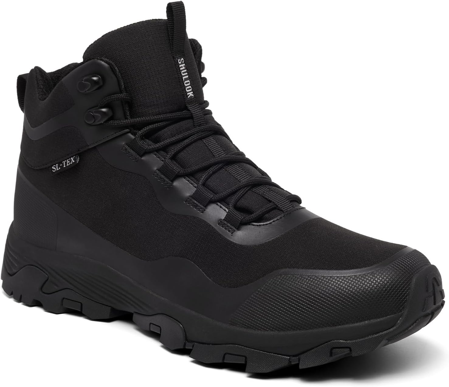 SHULOOK Men’s Waterproof Hiking Boots Outdoor Lightweight Breathable Trekking Camping Mountaineering Shoes SHULOOK Men’s Waterproof Hiking Boots Outdoor Lightweight Breathable Trekking Camping Mountaineering Shoes