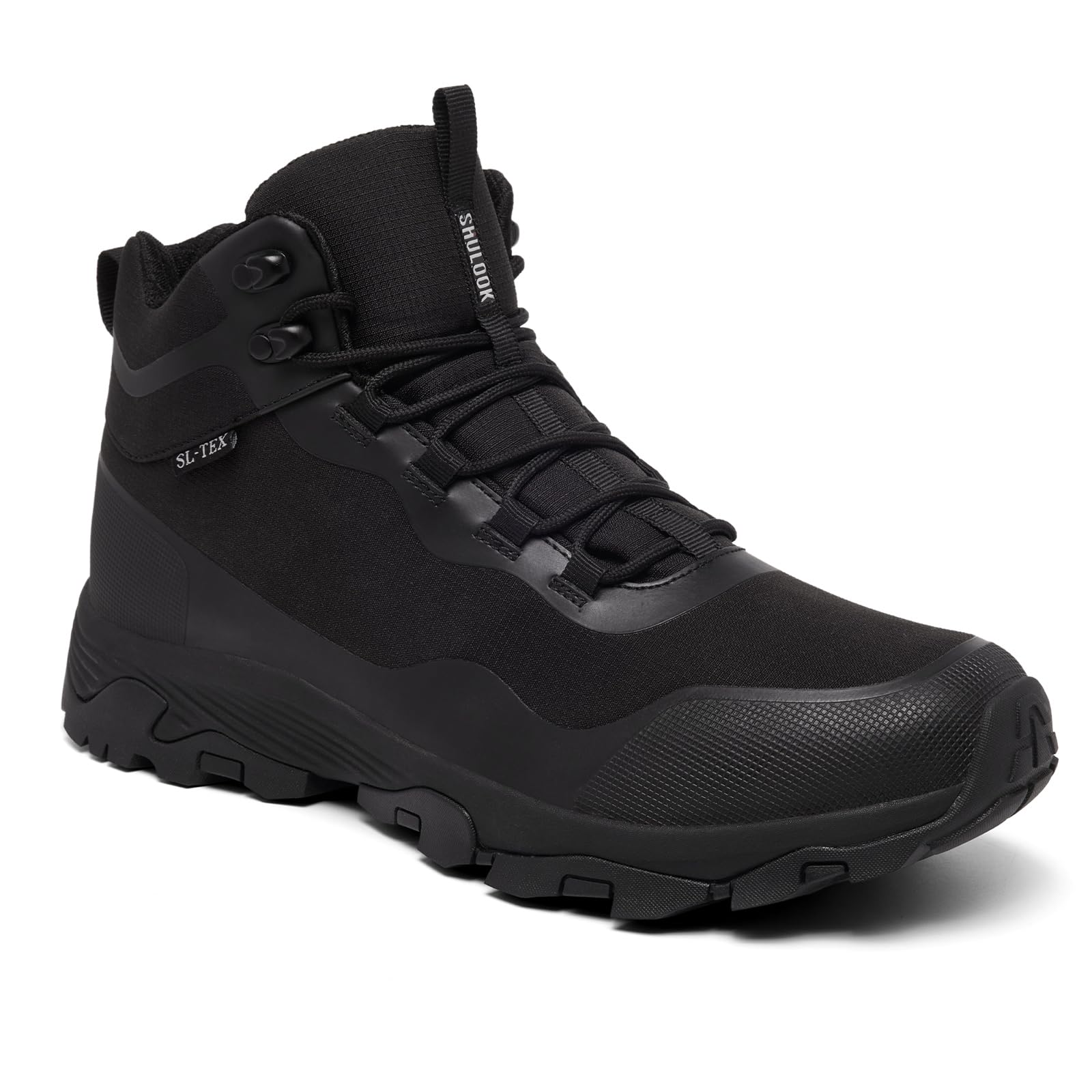 SHULOOK Men's Waterproof Hiking Boots