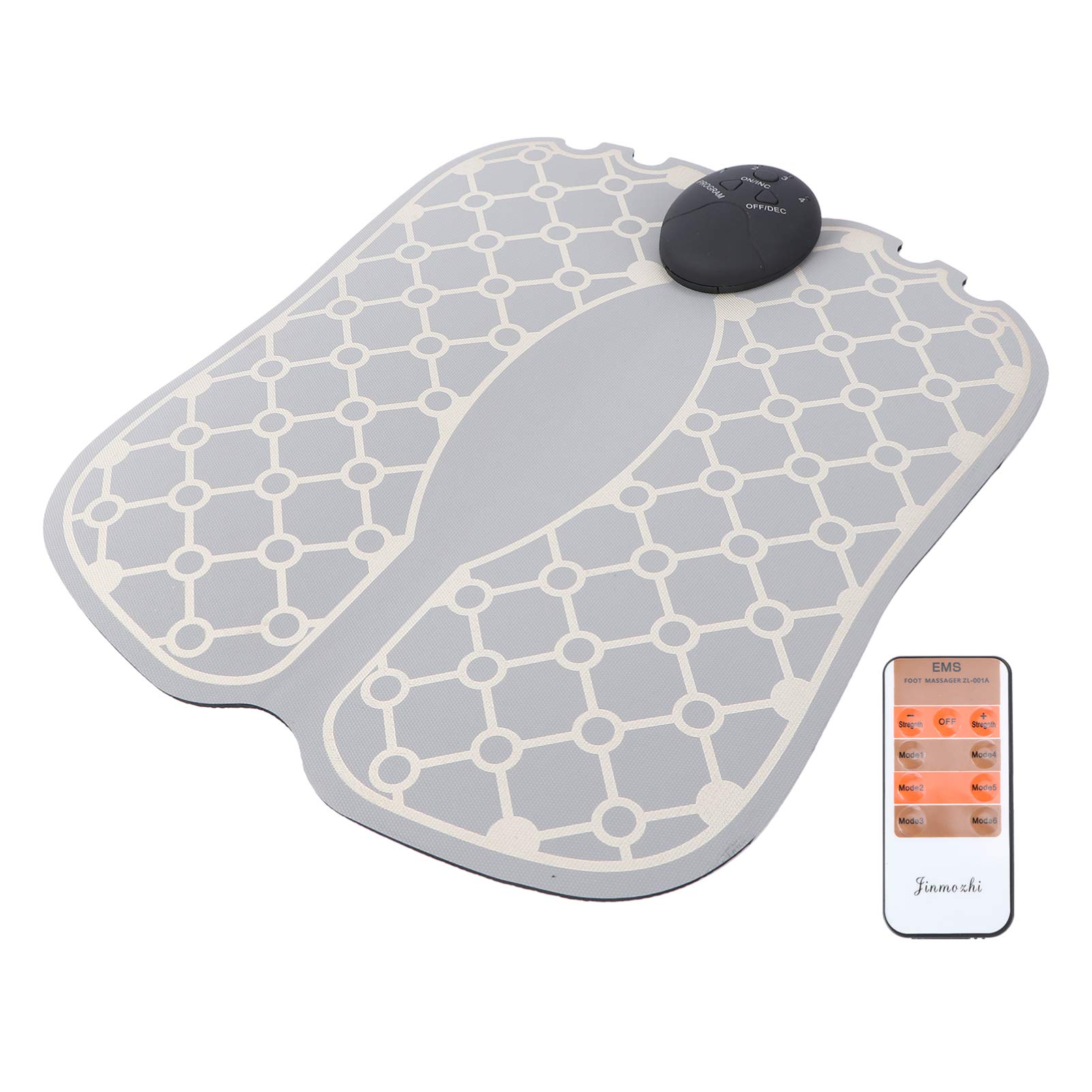 HFAOHO Electric Foot Massage Machine Legs Vibration Plate Foldable Foot Massage Platform Foot Circulation Machine Foot Energizer for Home Office Foot Relax Tool