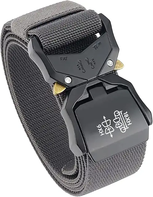 Elastische Riem: Tactical Nylon Canvas Belt met Quick Release Buckle