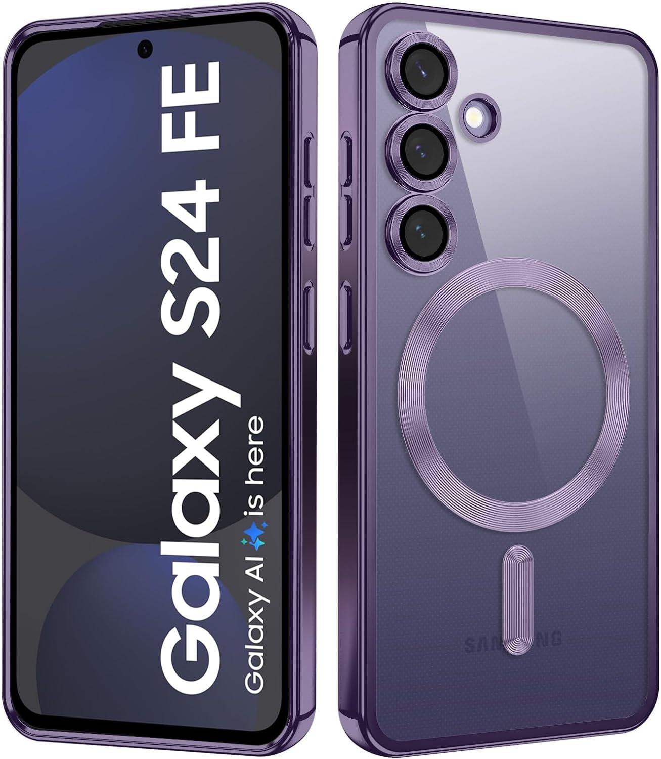 VONZEE Clear MagSafe Case for Galaxy S23 Plus -21