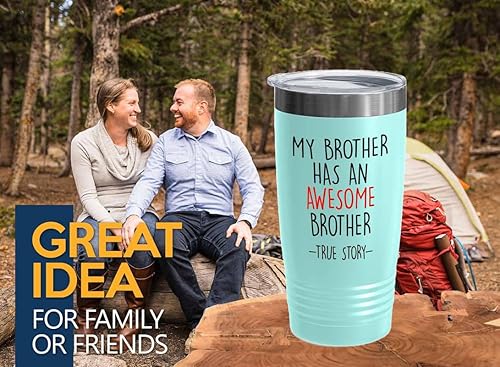 Miniatura 6 de Brother Pink Edition Tumbler 20oz - Sister True story - Family Squad Fam Thank You Gift Siblings Parents Grandparents Funny nephew Brother