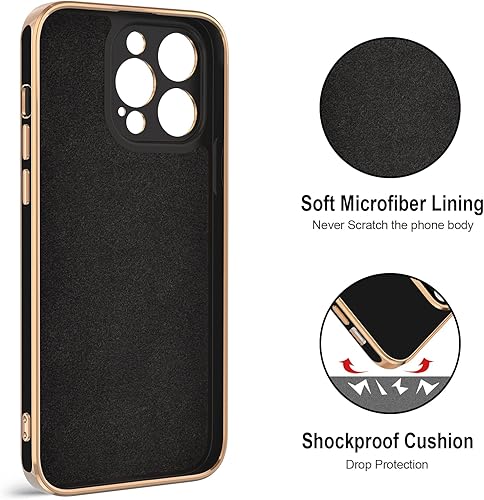 Miniatura 3 de Hython Funda para iPhone 14 Pro con soporte de anillo soporte de anillo giratorio de 360 con soporte magnético Soporte de montaje en automóvil