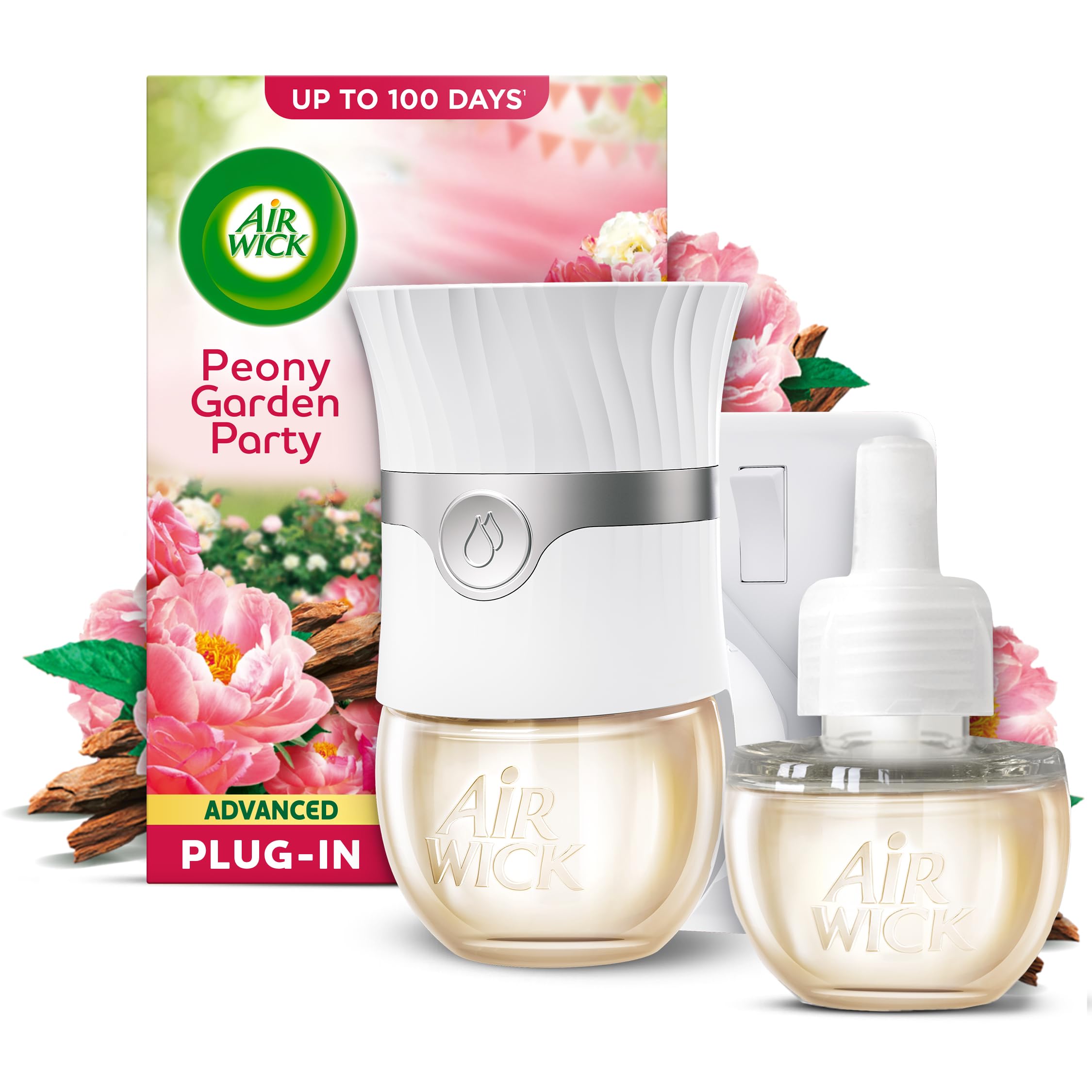 Air Wick Cherry Blossom & Raspberry Advanced Electrical Plug-in Kit 19ml, Lasts for up to 100 Days, Air Freshener — view 9
