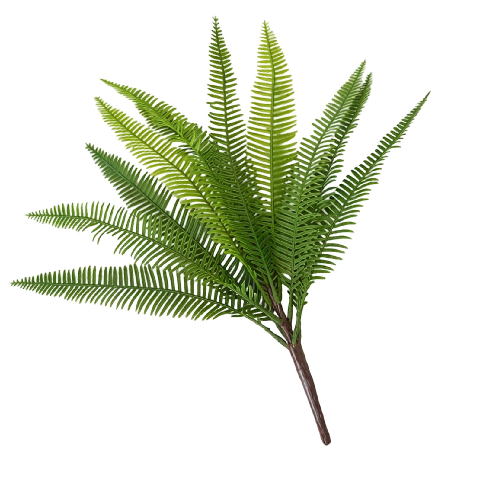 Limtula Simulation Fern Fade Resistant Artificial Green Plant for Home Vase Floral Arrangement Tabletop Shelf Display Simulation