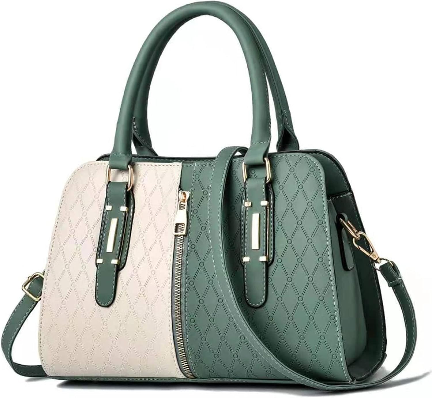 BEABAG Shoulder Bag Ladies Handbags European And American Atmosphere Large-capacity One-shoulder Diagonal Bag (Color : Dark blue)