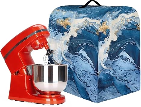 Ocean Stand Mixer Cover Compatible With 4.5-5 Quart Kitchen Aid Mixers,scratch resistant Stand Mixer Cover Fits Most Mixers Coffee Maker Case Bread Machine Case