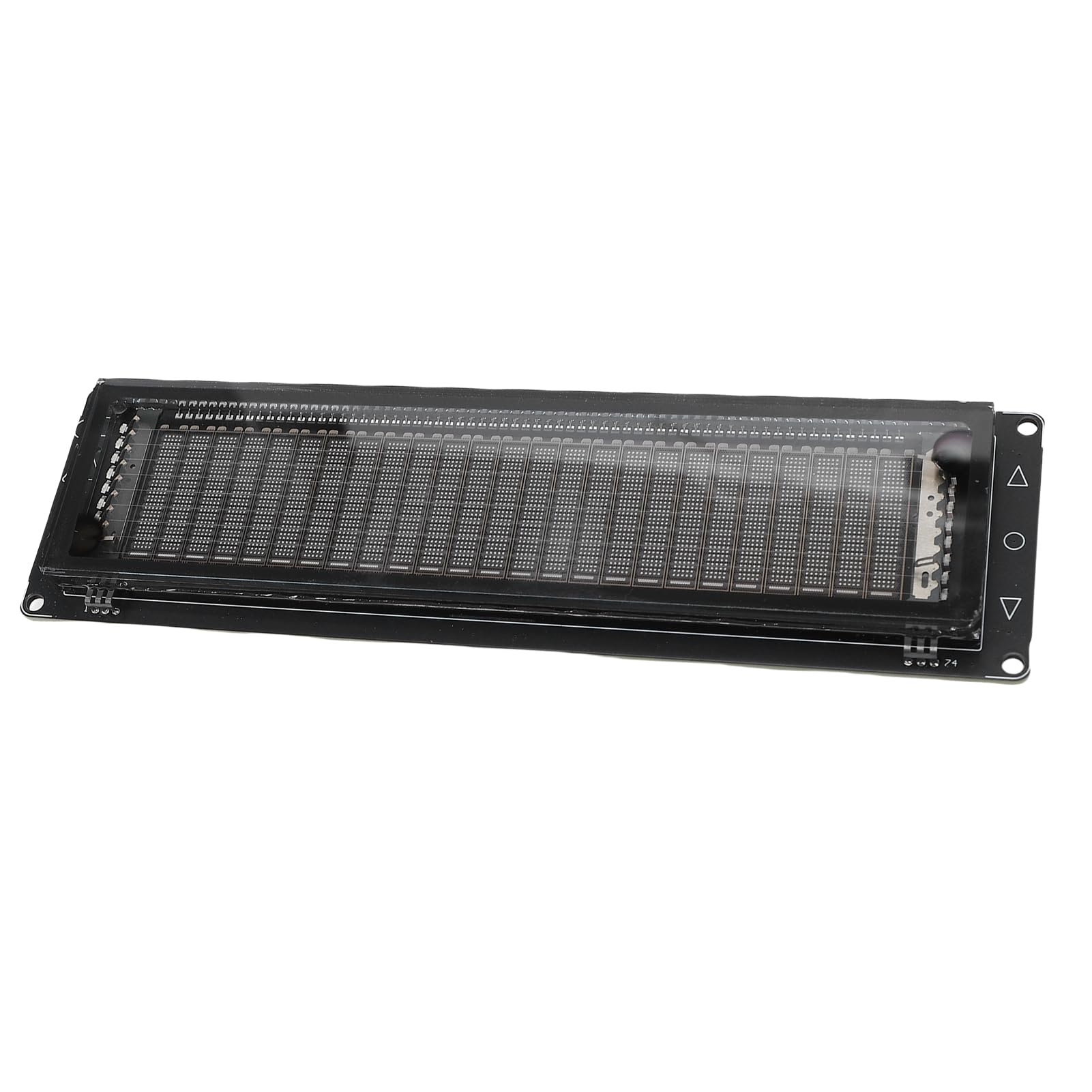 Wyświetlacz Widma Muzycznego VFD z funkcją Zegara na Imprezy Domowe, materiał Akrylowy, 176x50x23mm, Poprawia Wrażenia Muzyczne