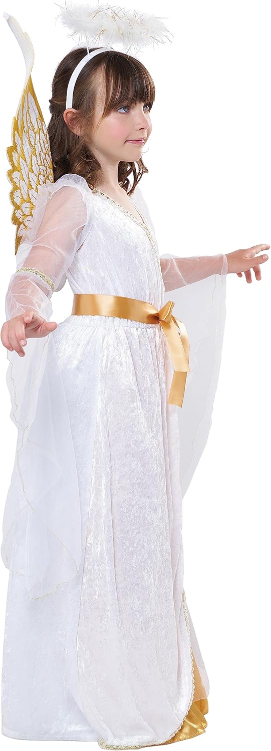 California Costumes Girls Guardian Angel Costume