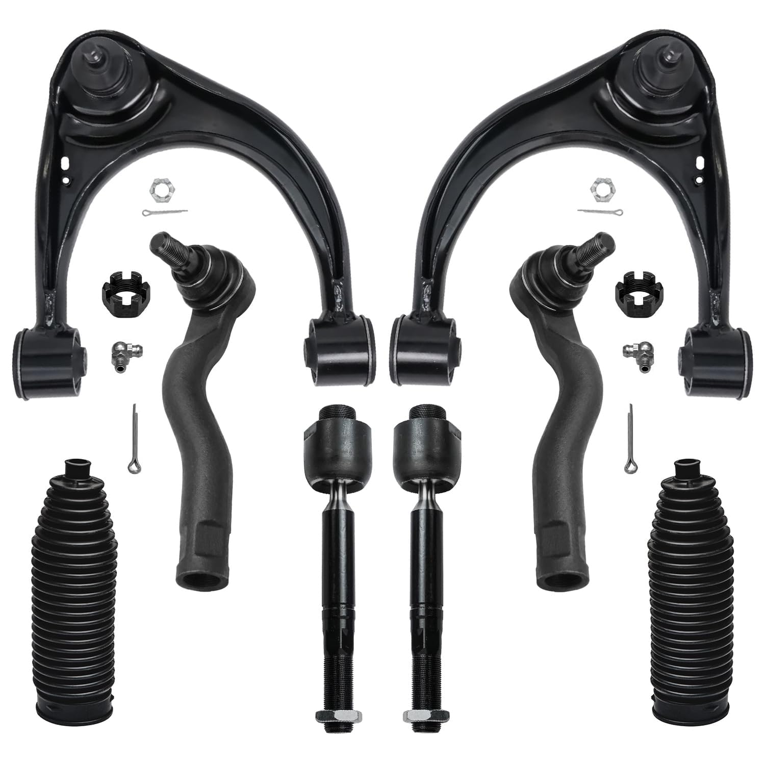 Detroit Axle - 8pc Front End Kit for 2007-2021 Toyota Tundra, 2008-2022