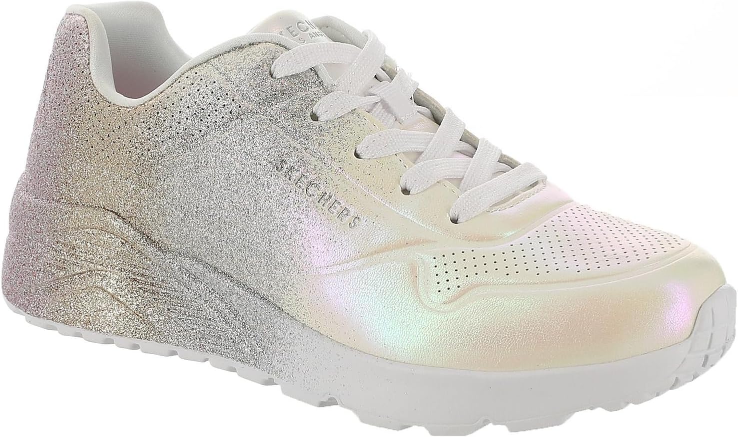 Skechers Girls' Uno Lite-Metallic Shimmers