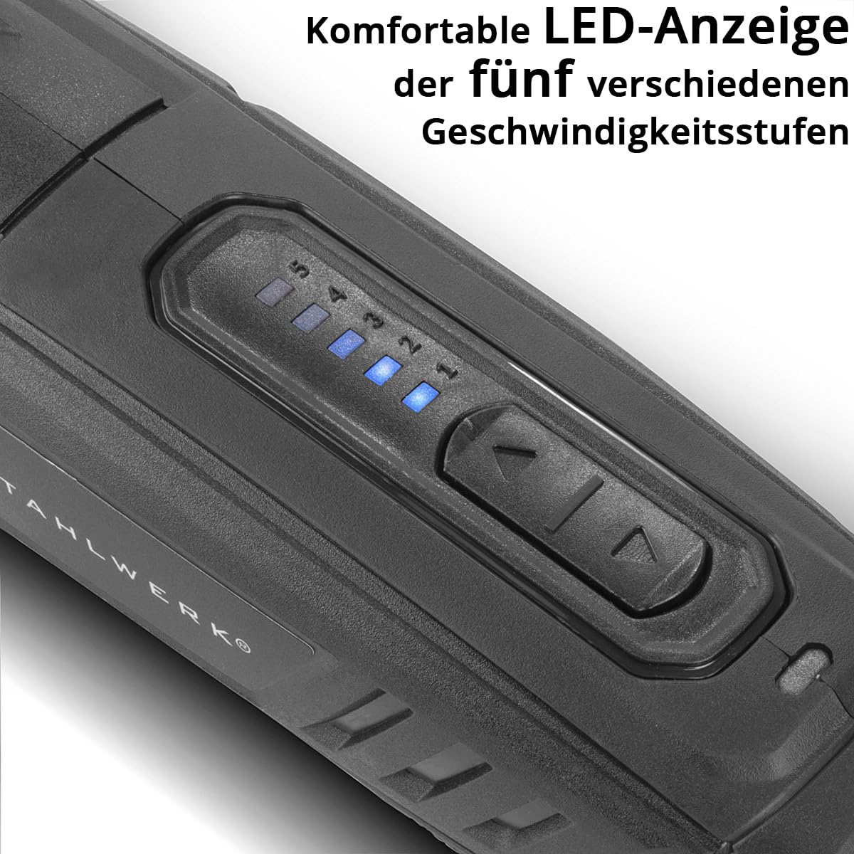 STAHLWERK AMF 80 ST - Lijadora multifunción con batería y juego de accesorios de 198 piezas - Herramienta multifunción para madera, metal y plástico | Lijadora giratoria con batería USB-C
