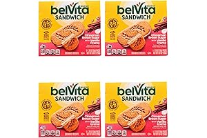 Belvita Breakfast Sandwich: Cinnamon Brown Sugar with Vanilla Creme