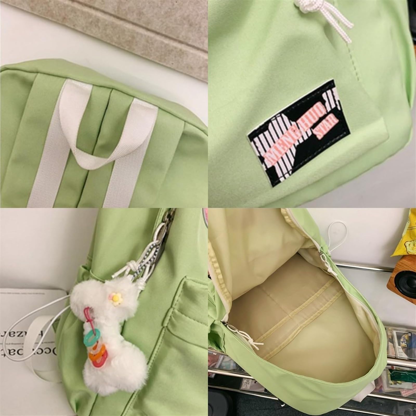Amazon.co.jp: かわいい星型バックパック Y2Kバックパック かわいい