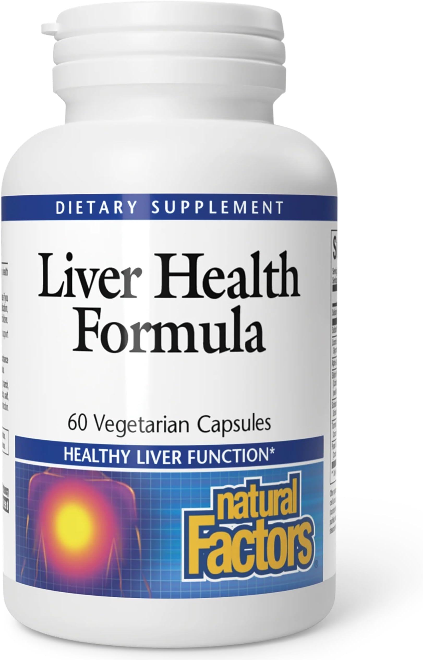 Natural Factors, Liver Health Formula, Nourishing Support for a Healthy Liver with Licorice, Turmeric and Schisandra, 60 capsules (30 servings)