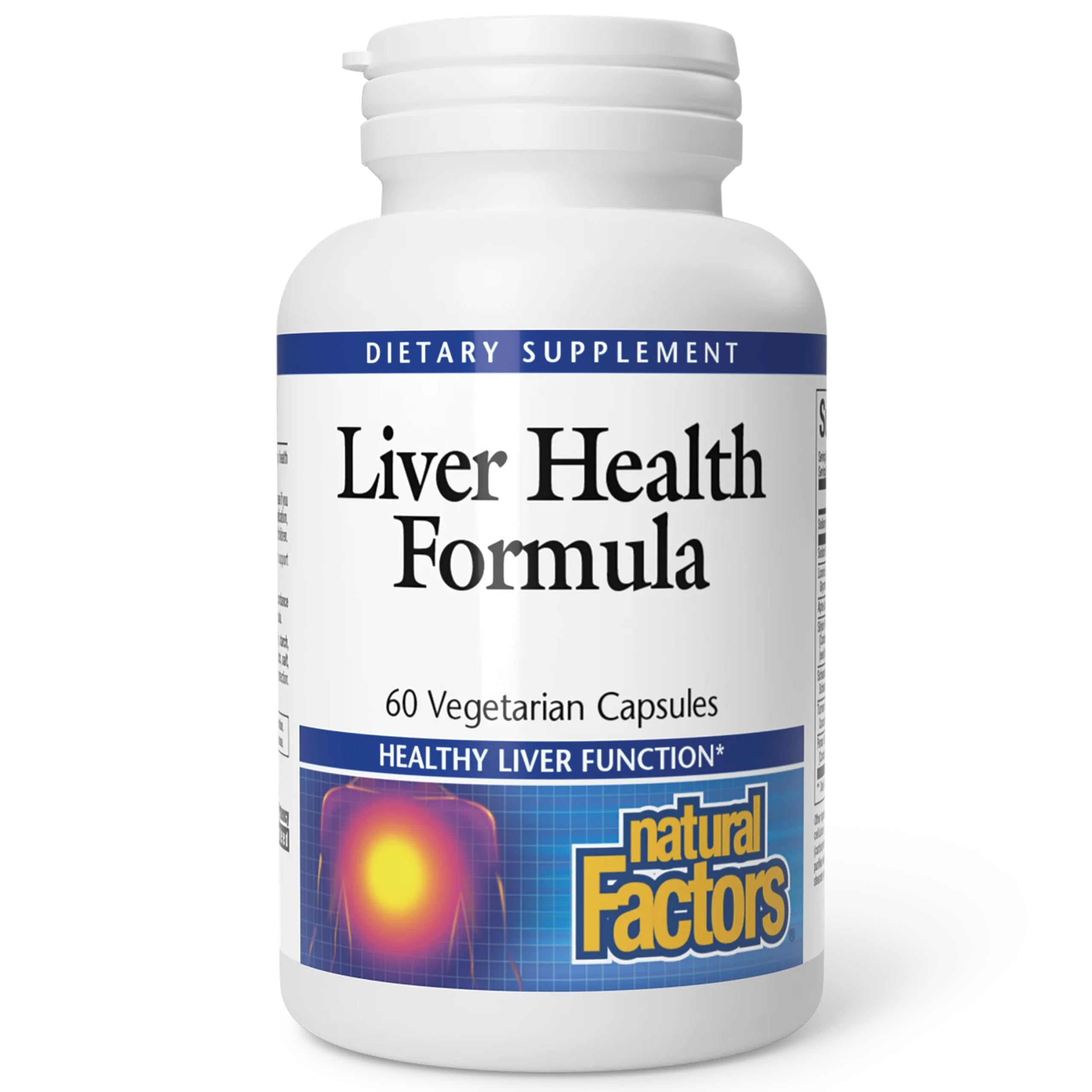 Liver Health Formula, Nourishing Support for a Healthy Liver with Licorice, Turmeric and Schisandra, 60 capsules (30 servings)