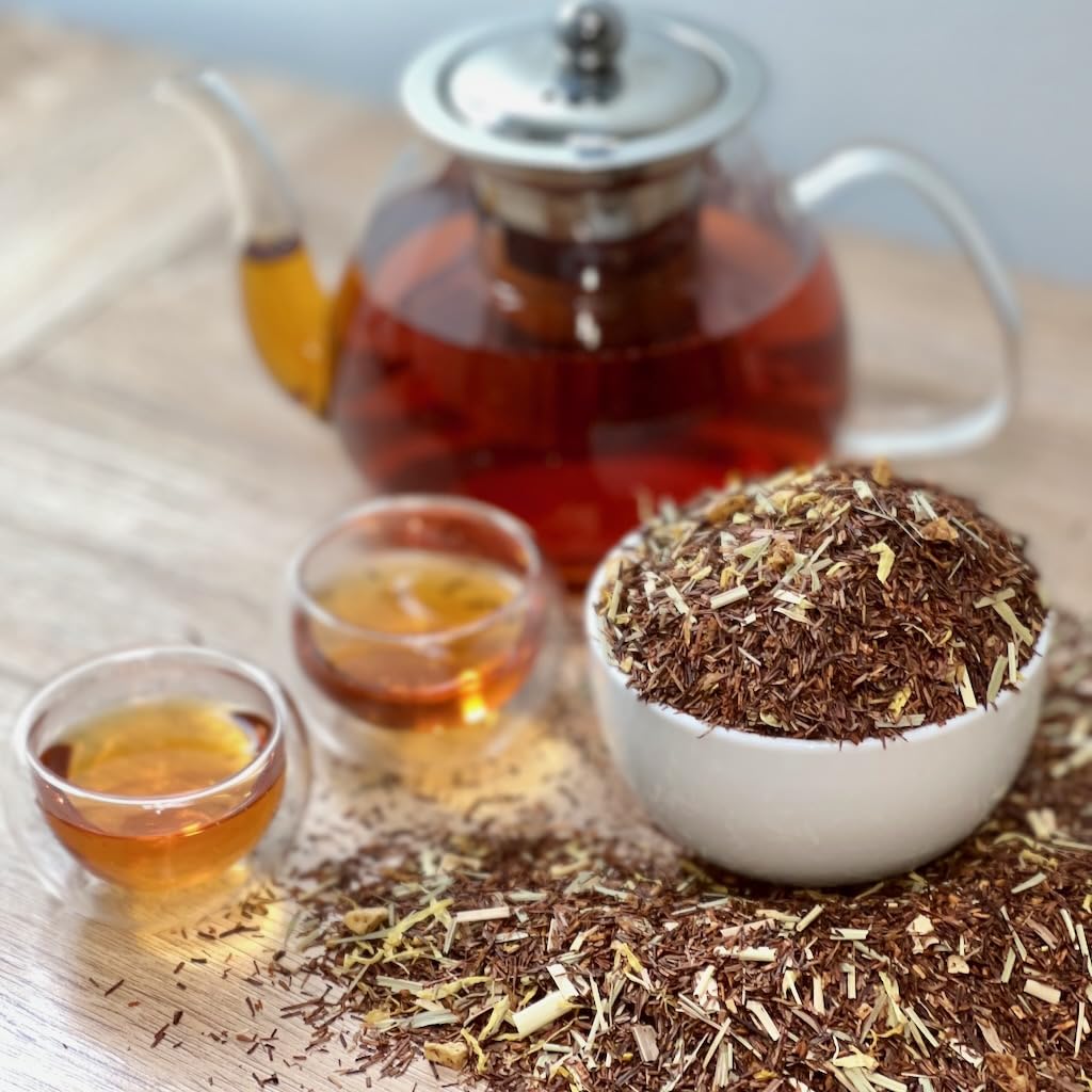 Mango Strawberry Heaven Tea | Loose Leaf | Organic | Herbal Tisane Tea | True Leaf Tea | 4 oz