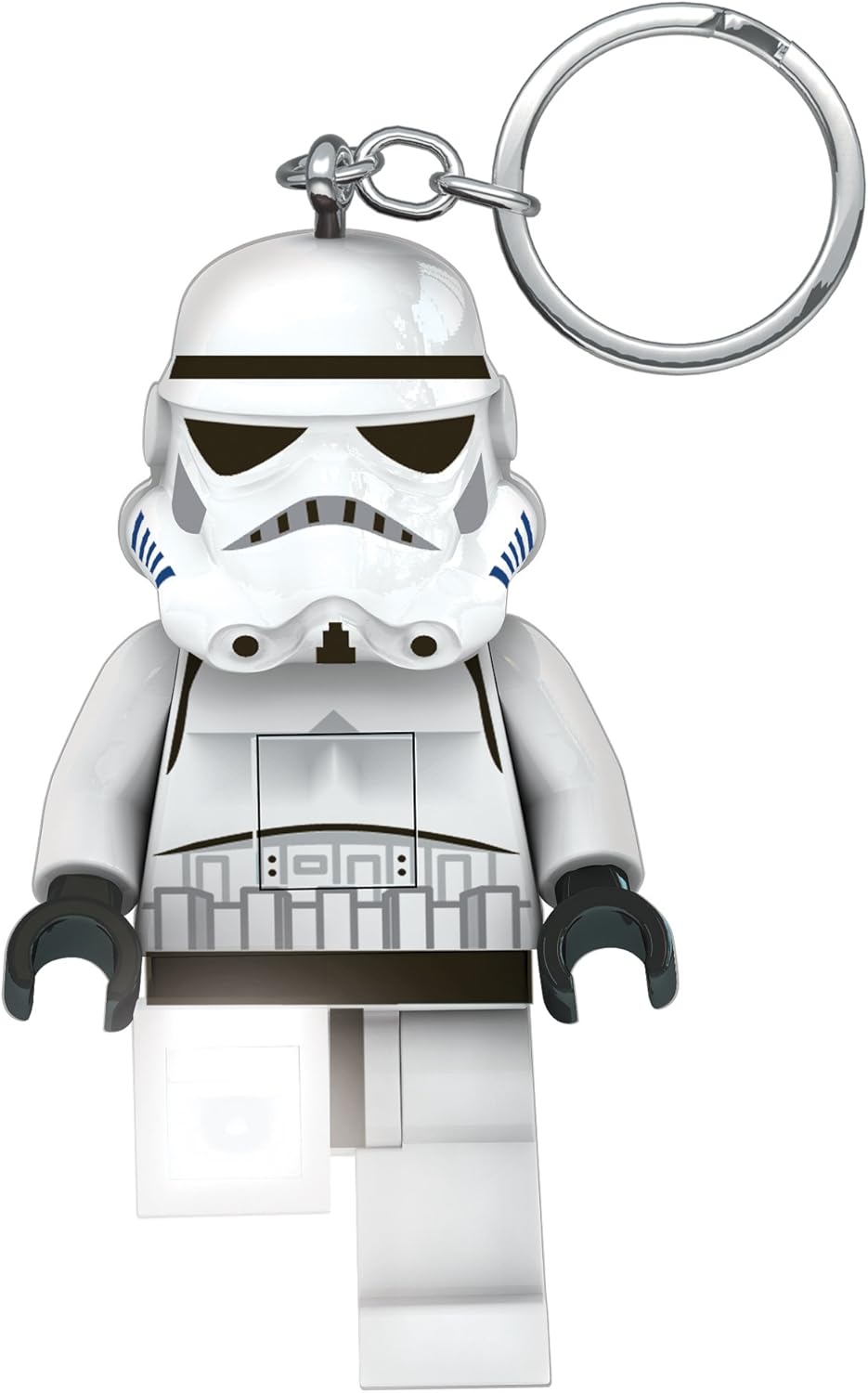 LEGO Star Wars Key Light - Stormtrooper (KE12H), Large 3 Inch Tall Figure, Keychain with LED Light, Bag Charm