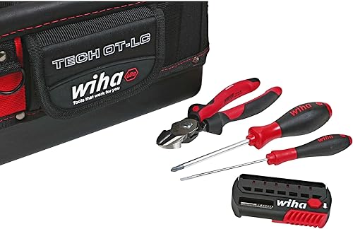 Miniatura 4 de Wiha 91239 Veto RedStripe TECH OT-LC Kit de herramientas de bolsa abierta de 11 piezas