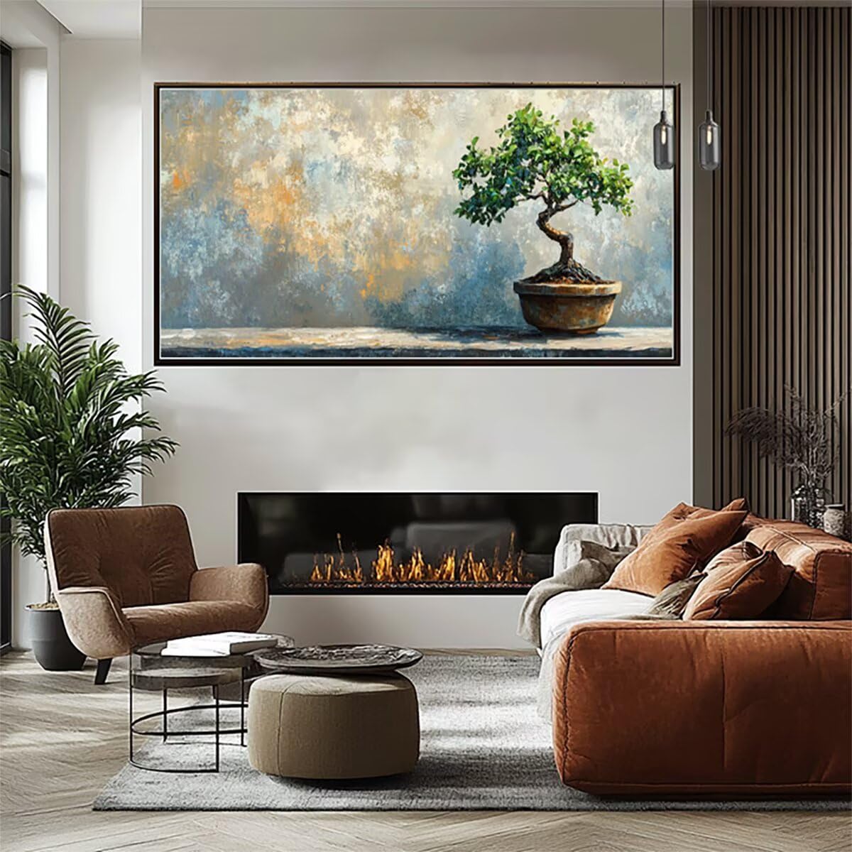 Amazon | 数字油絵 植物, ペイントバイナンバー 盆栽, Paint by