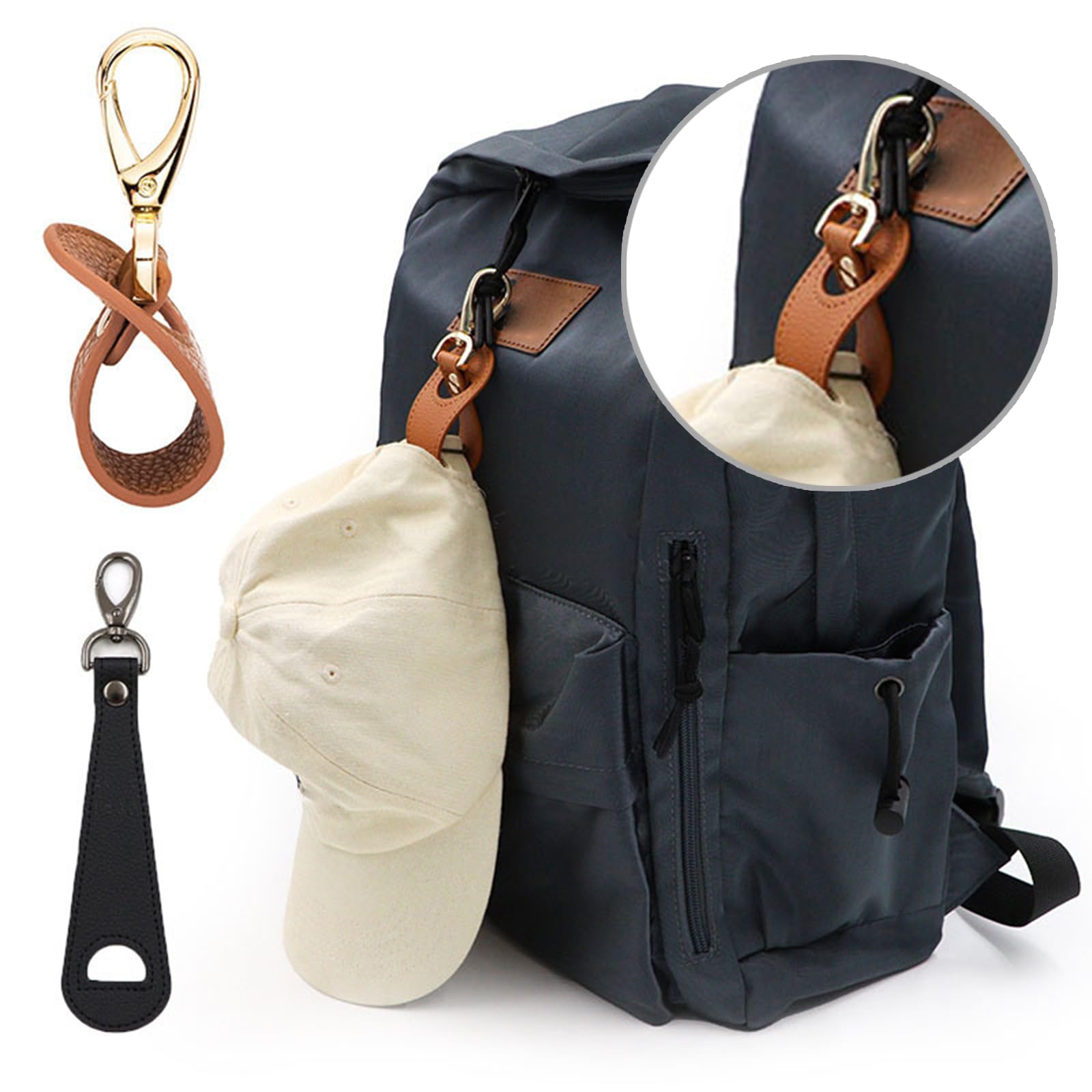 Pince à Chapeau De Voyage - Avec Mousqueton