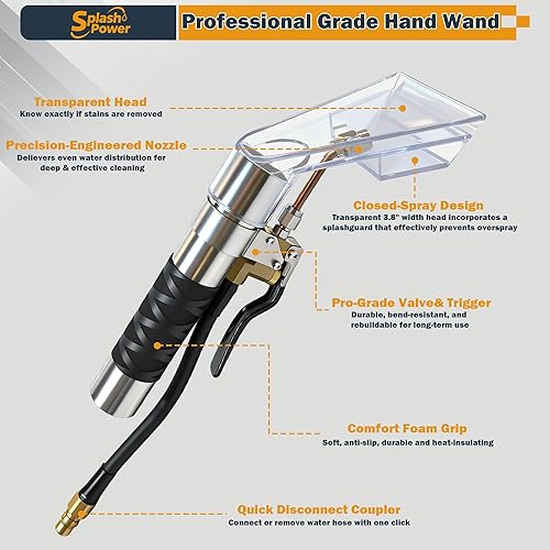 Miniatura 7 de Ajuste universal para cualquier kit extractor de manguera de aspiradora existente, mejor accesorio para aspiradoras en seco y húmedo con adaptador