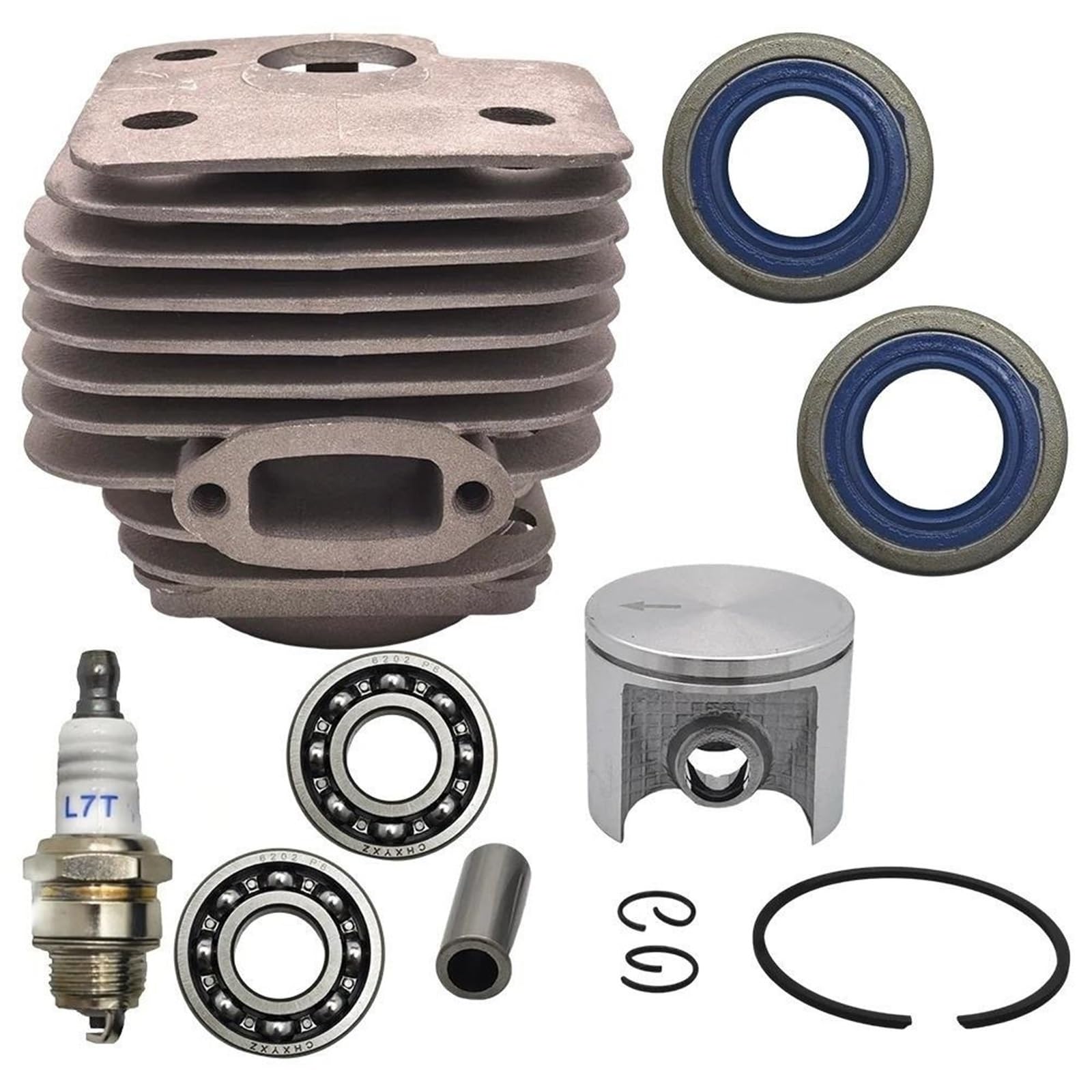 Isqjpvf One Color For Husqv-Arna 268Xp Cylinder Piston Crankshaft Bearing Kit
