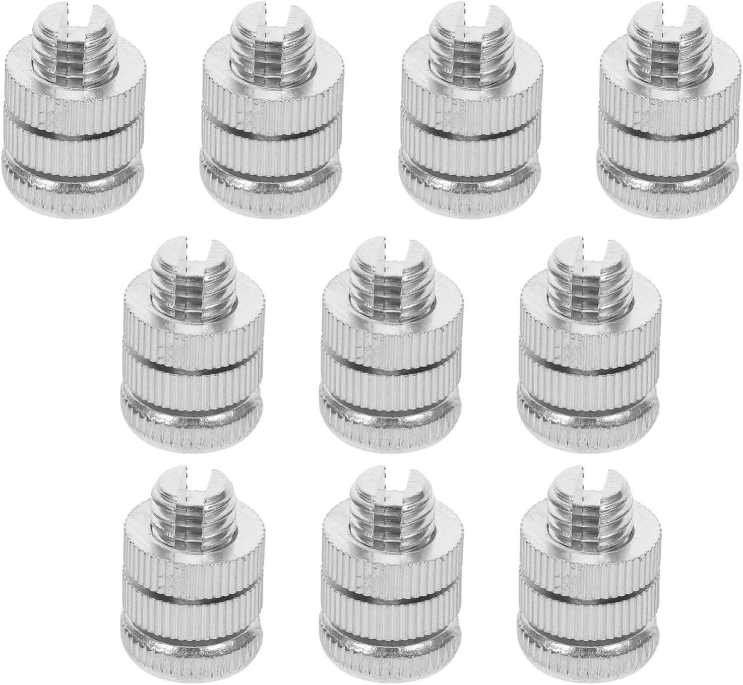 10pcs Aluminium Alloy Split Bolt Electric Fence Wire Clamps High Voltage Pulse Tension Connectors Outdoor Barbed Wire Fence Tools