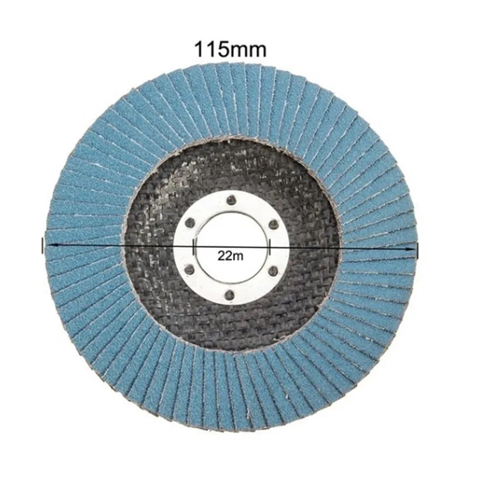 Tarcza do szlifowania metalu, uniwersalna tarcza l 5-10 115 mm 4,5 cala Ściernice listkowe 40-60-80-120 Szlifierka kątowa do polerowania metalu(10pcs 80grit)