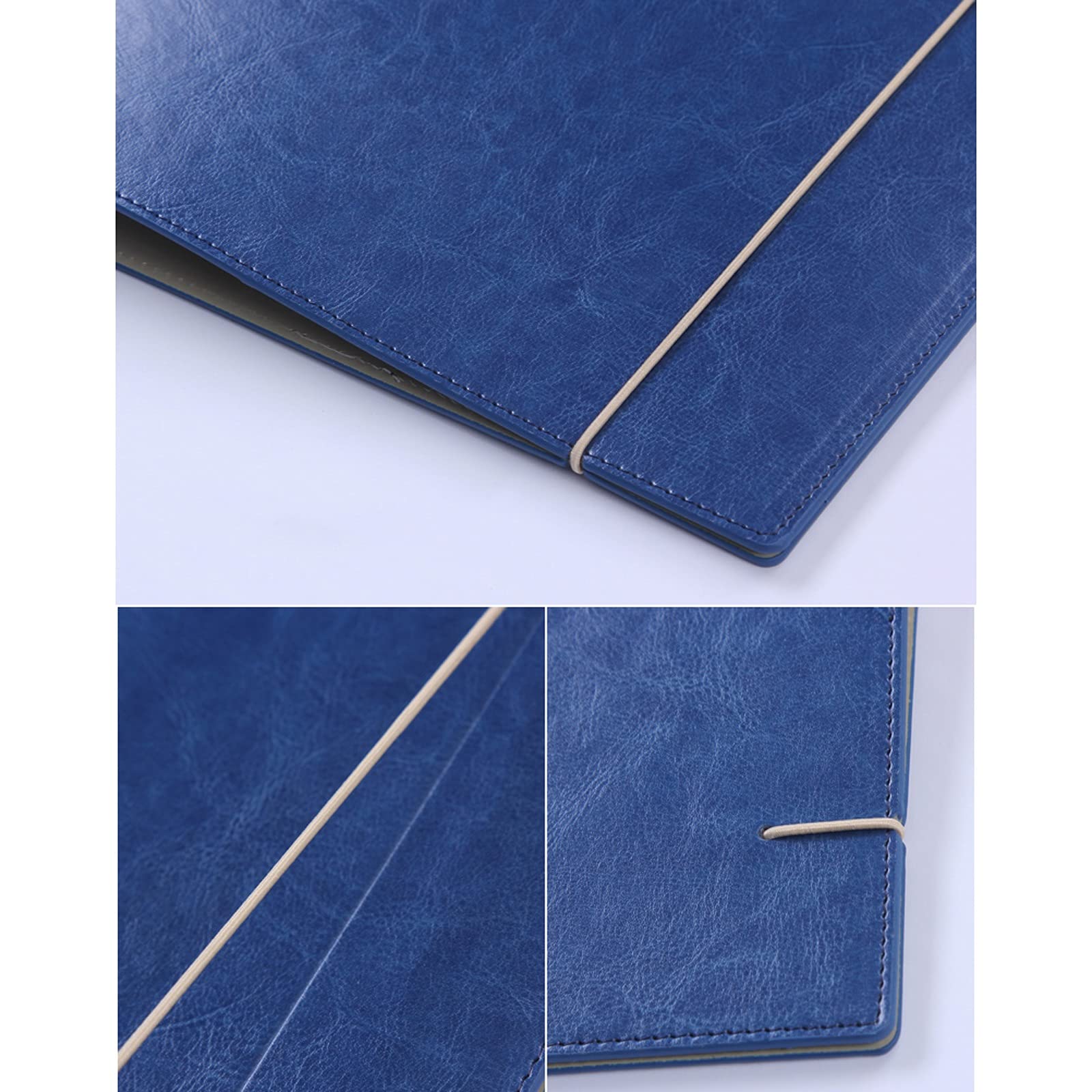 Carpeta A4 e Letter Paper Size Appunti multifunzione in pelle multifunzione per riunioni di lavoro Scrittura cuscinetto a foglia sciolto Borsa di stoccaggio foglia-5 pacchetti Carpeta expandible