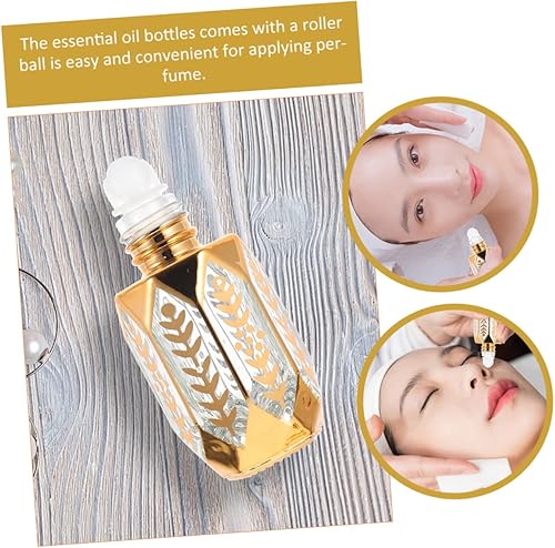 Miniatura 9 de GLEAVI 12 piezas Essential Ml Mini Fragancia Exquisita Pequeña Er Perfume Recargable Plástico Aceite DIY Sub-ing Perfumes Bálsamos En Oro