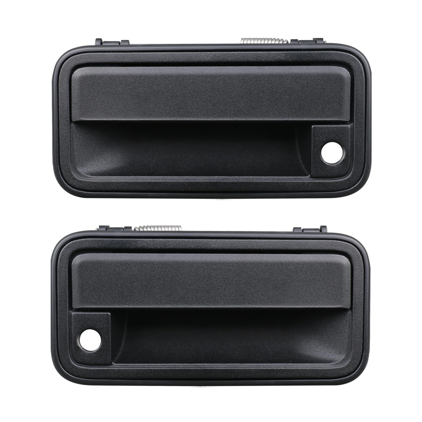 APPERFiT (All Metal Exterior Door Handle Front Compatible with 1995-2000 Chevrolet Chevy Tahoe Suburban C1500 C2500 C3500 K1500 K2500 K3500 GMC Yukon Replaces 15742229 15742230