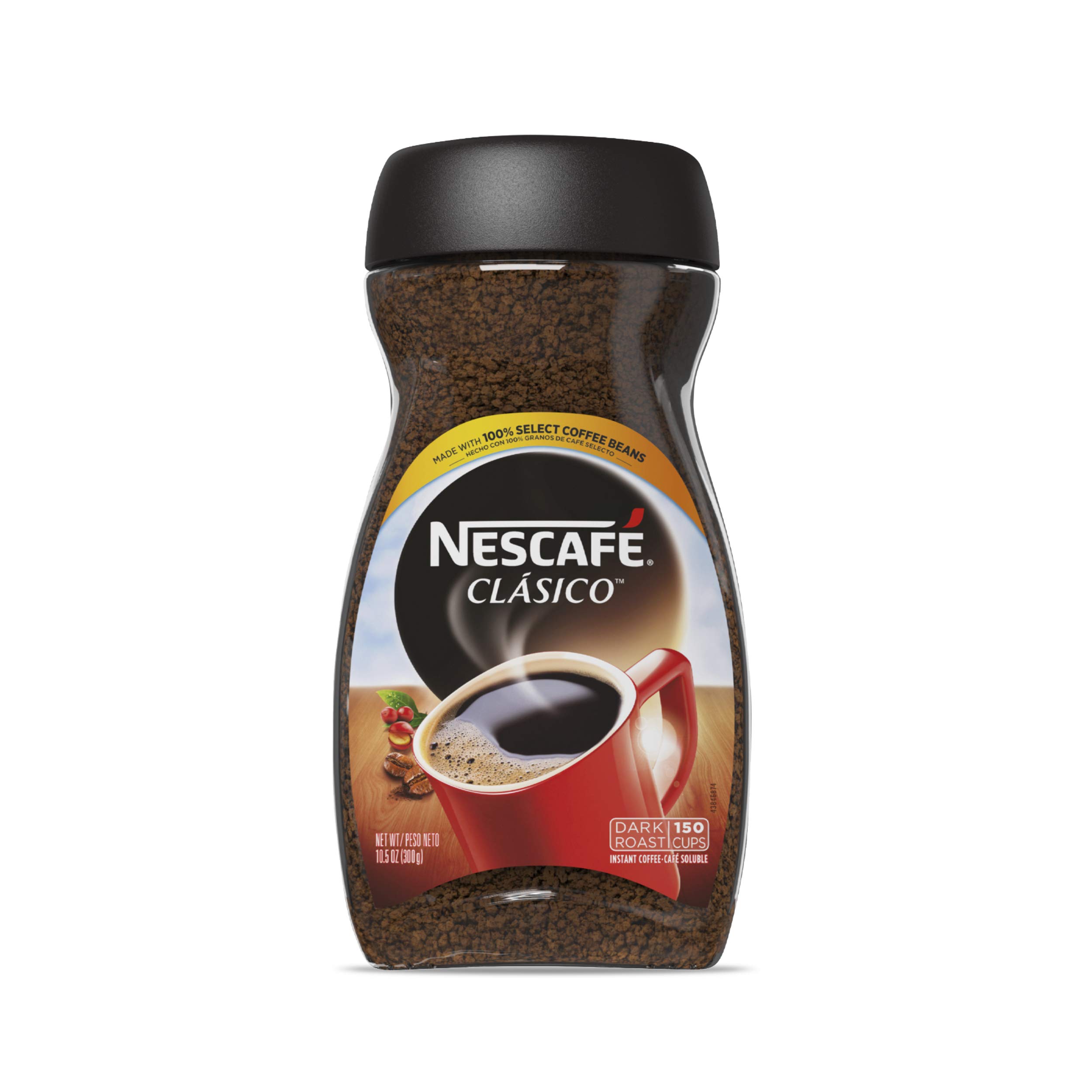 NESCAFE CLASICO Dark Roast Instant Coffee 10.5 oz. Jar Buy Online in