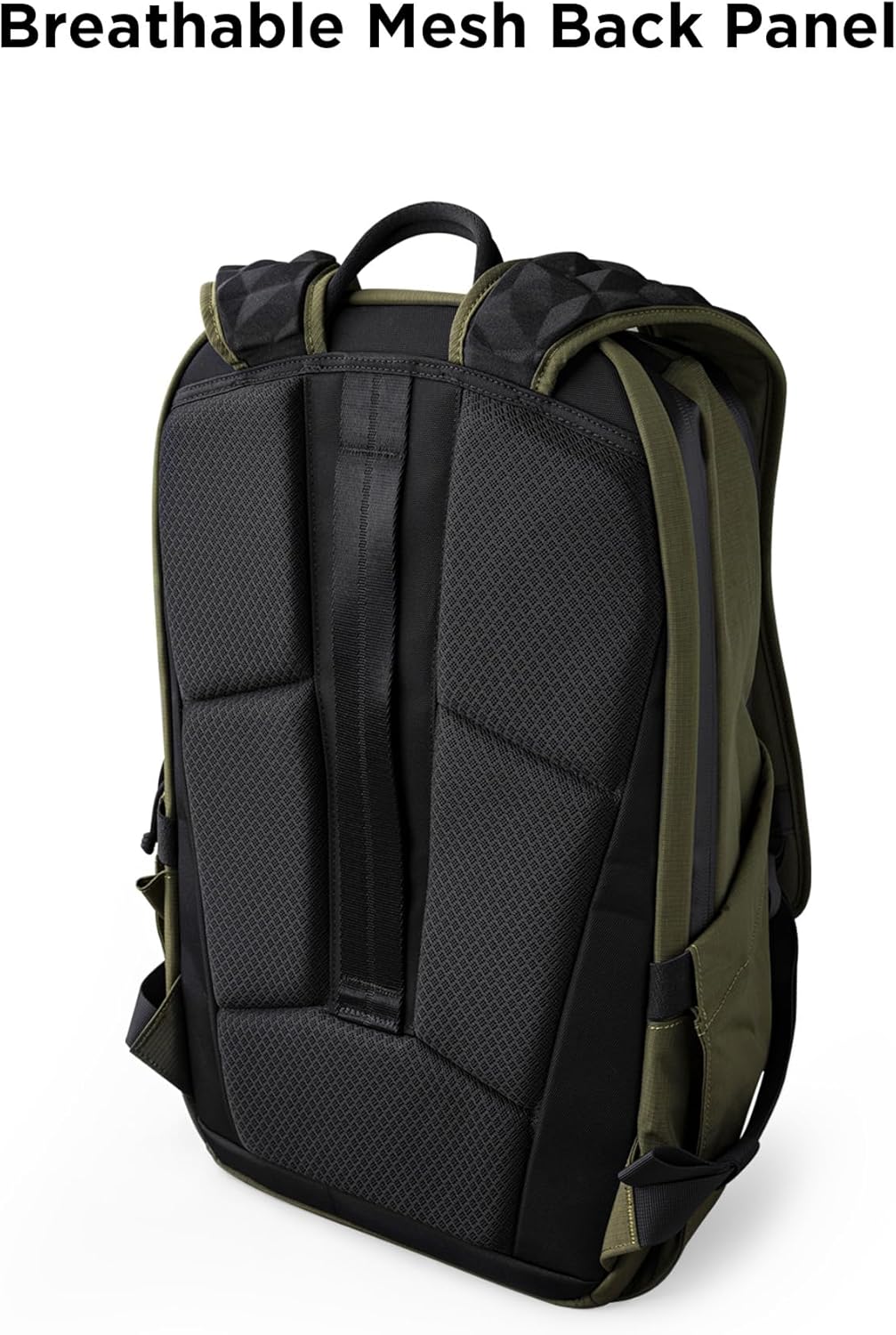 ALPAKA Elements Backpack Pro 24L - Green Laptop Backpack Fits 16'' Laptop with Dual Bottle Pockets, Travel Backpack for Men, Weather-Resistant 400D Axoflux Fabric for Business or College - Image 8