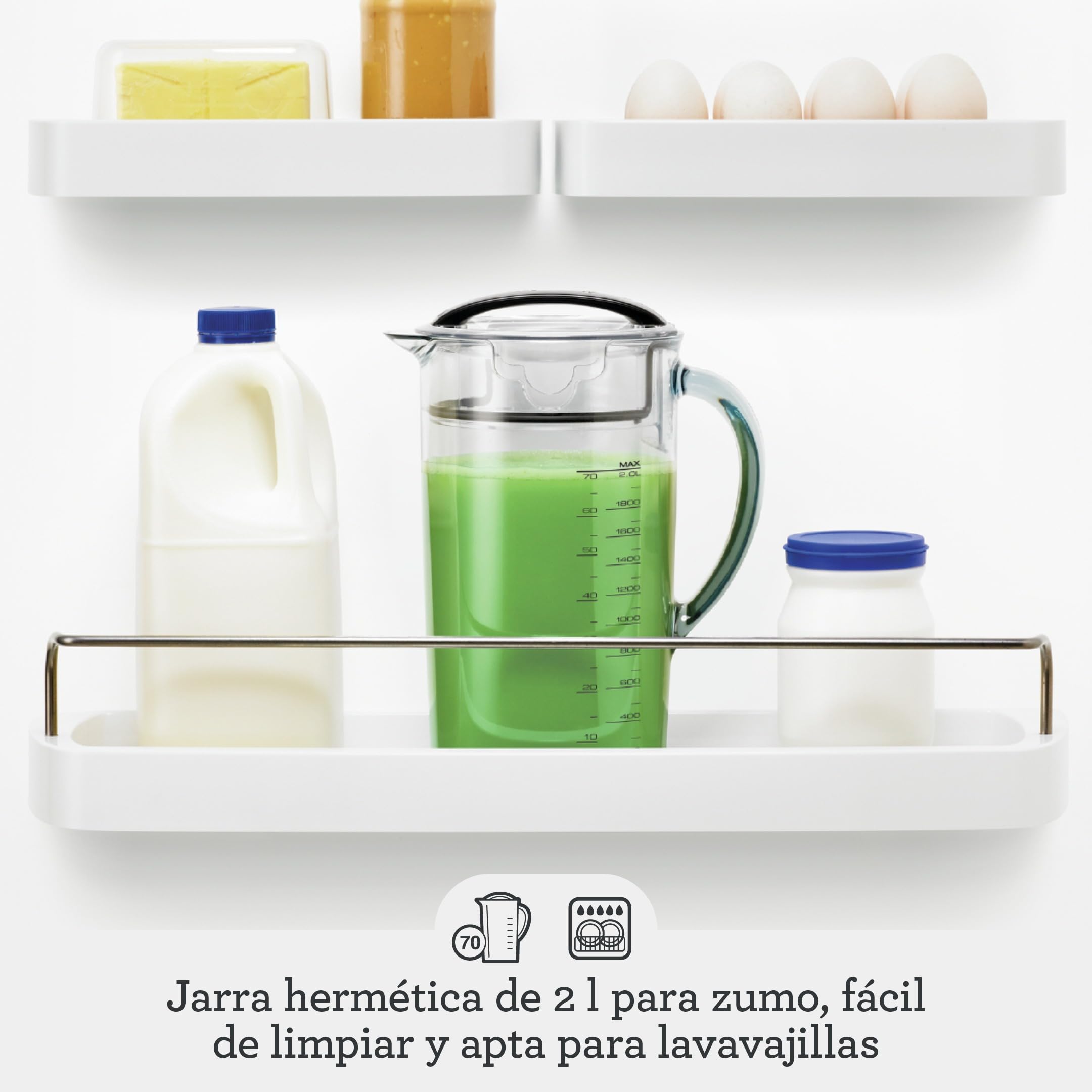 Sage Nutri Juicer Cold XL, Exprimidor de Zumo, Acero Inoxidable | Conducto Ancho de 3,5 Pulgadas, Prensado en Frío, Exprimido Silencioso, Jarra de 2L, Disco con Titanio