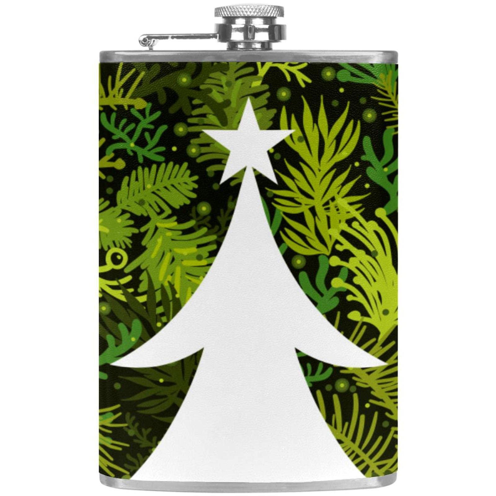 Flasque pour liqueur arbre de Noël récipient de poche pour whisky