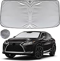 Vista 125 de KAYZT Parasol para parabrisas para Toyota Camry 2012-2017 LE XLE Hybrid SE XSE Sedan plegable, accesorios de ajuste personalizado para ventana