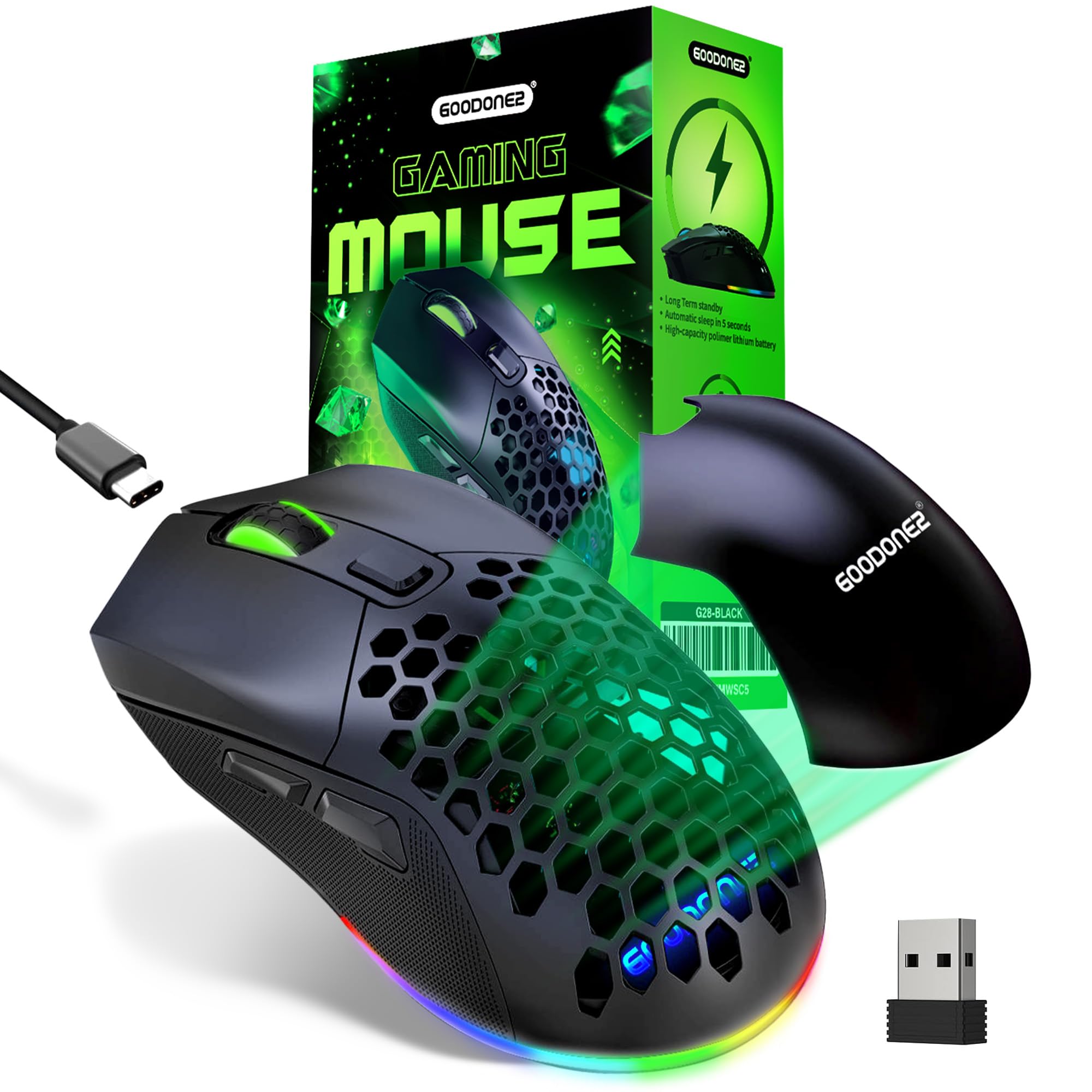Wireless Black Mouse