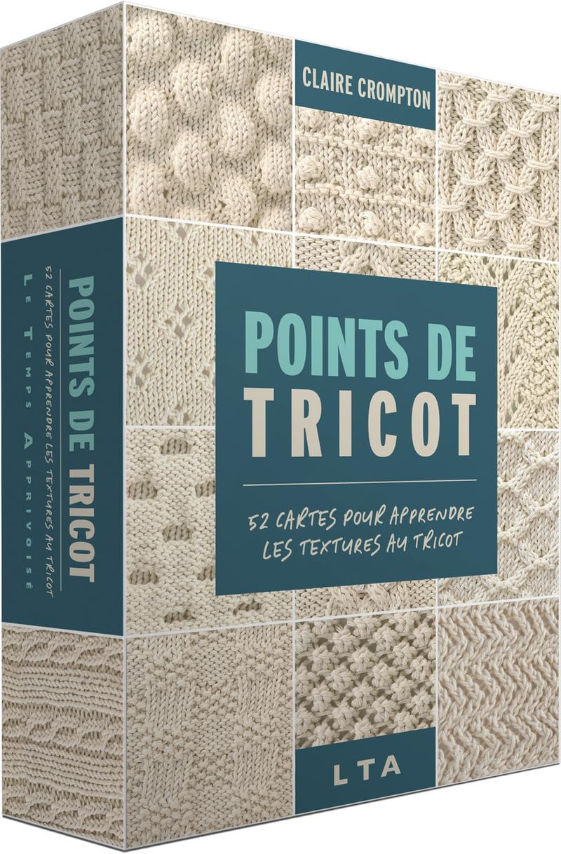 Points de tricots - 52 cartes pour apprendre les textures au