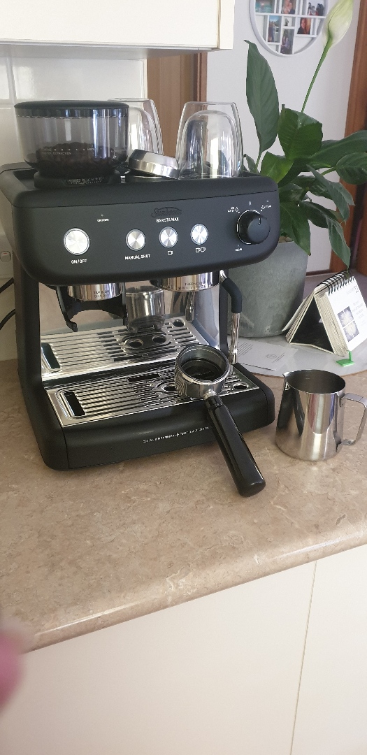 Sunbeam Barista Max Coffee Machine Manual Espresso Machine, Latte