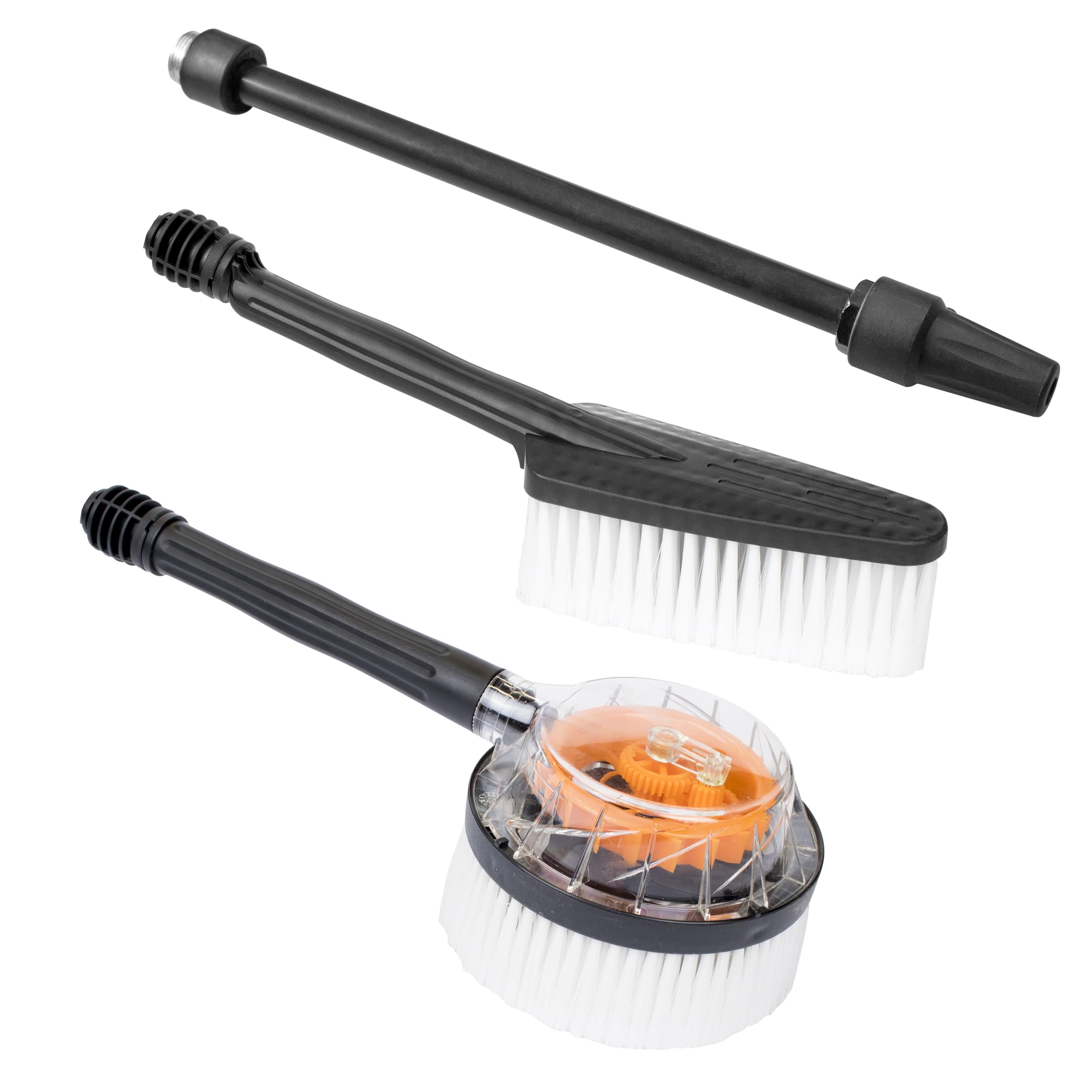 Güde Rondella ad alta pressione GHD 2100-165 (230 V, 2100 W, pressione massima 165 bar, 432 l/h max. trasportatore, tubo HD da 6 m su avvolgitubo, pistola ad alta definizione con variolanza, spazzola,