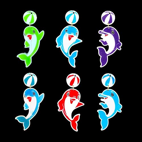 Miniatura 2 de Kit de moldes de resina de carillón de viento de delfín, moldes de silicona para carillón de viento, moldes de resina epoxi de delfín, suministros